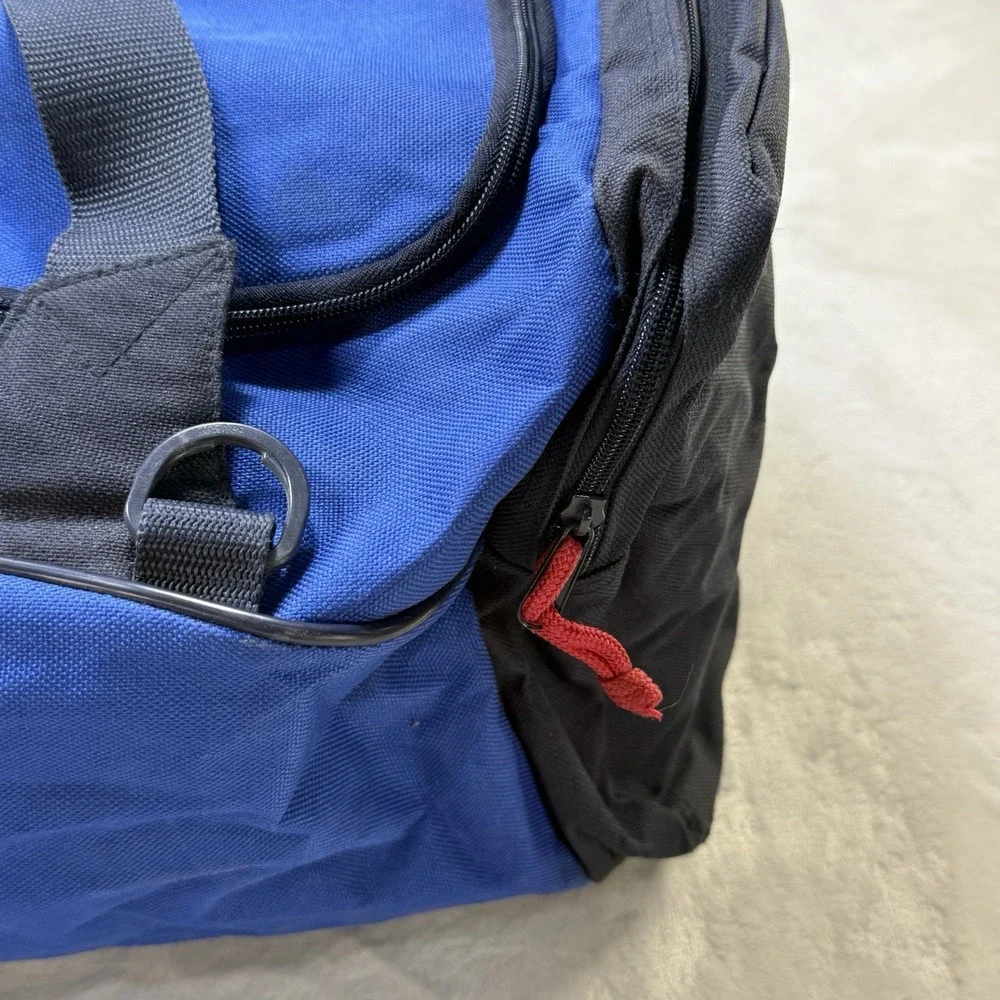 Vintage  Polo Sport Ralph Lauren Large Duffel Bag In Blue 90s Retro